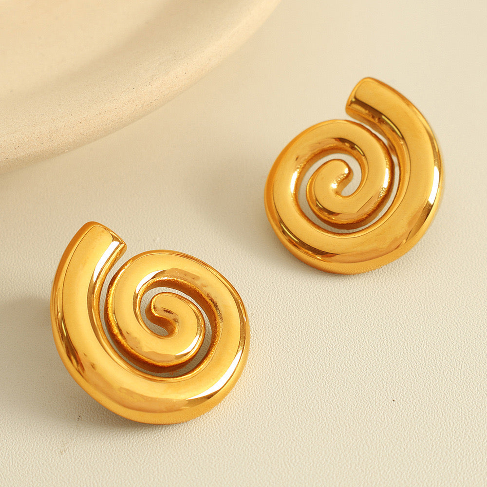 Joy Sea swirl earrings