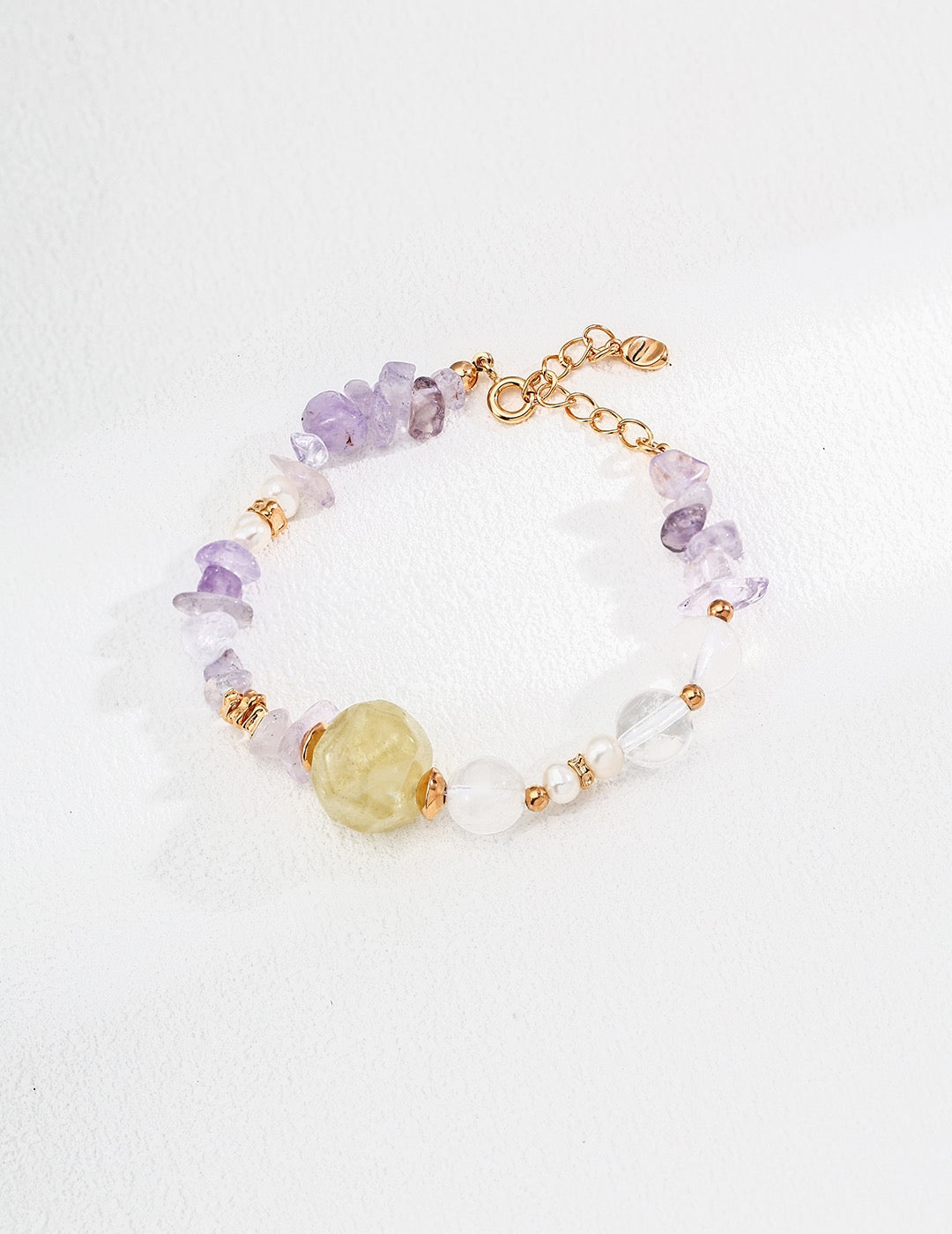 Topaz And Amethyst bracelet