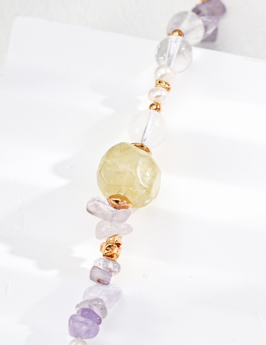 Topaz And Amethyst bracelet