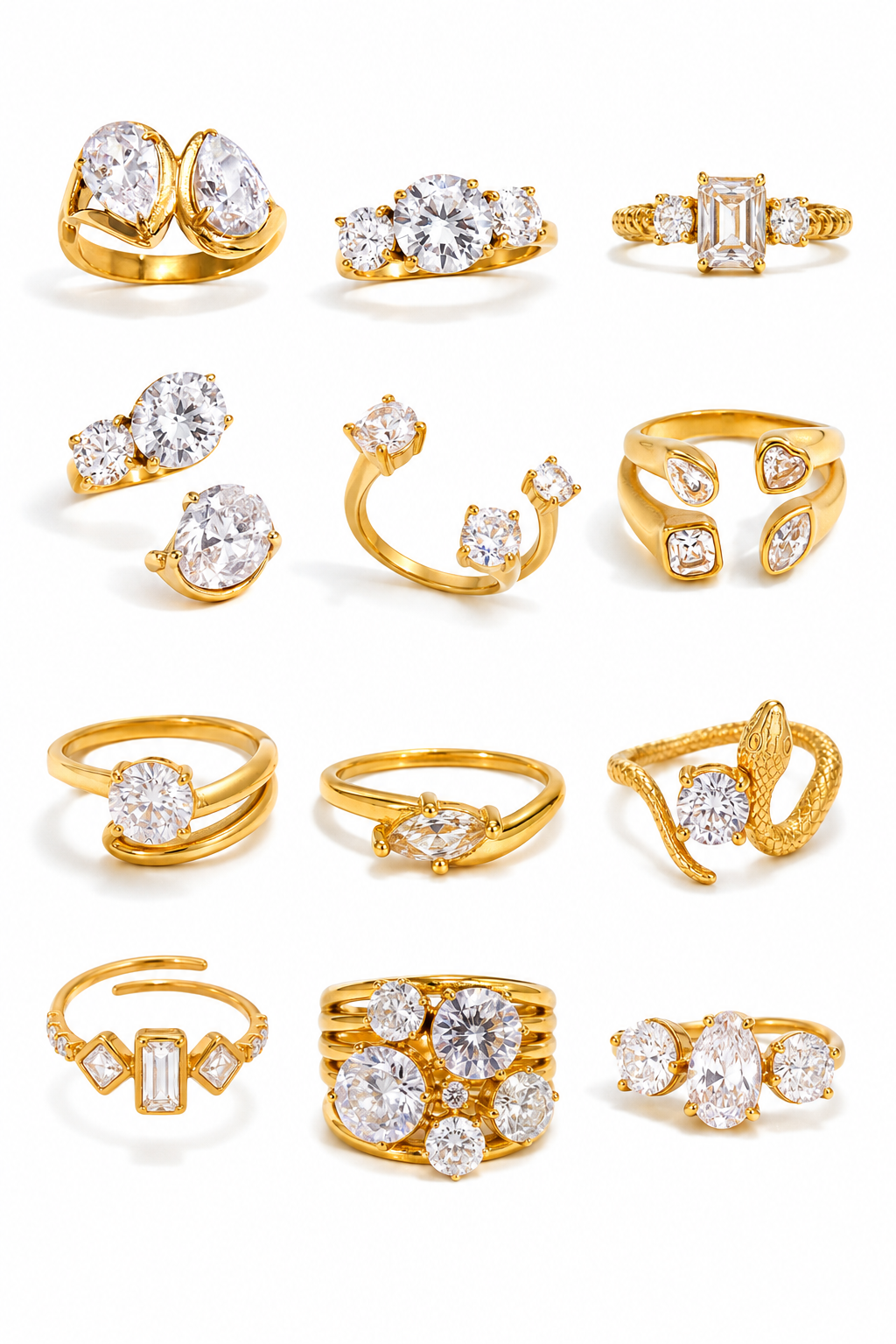 Valencia Zirconia Statement Ring