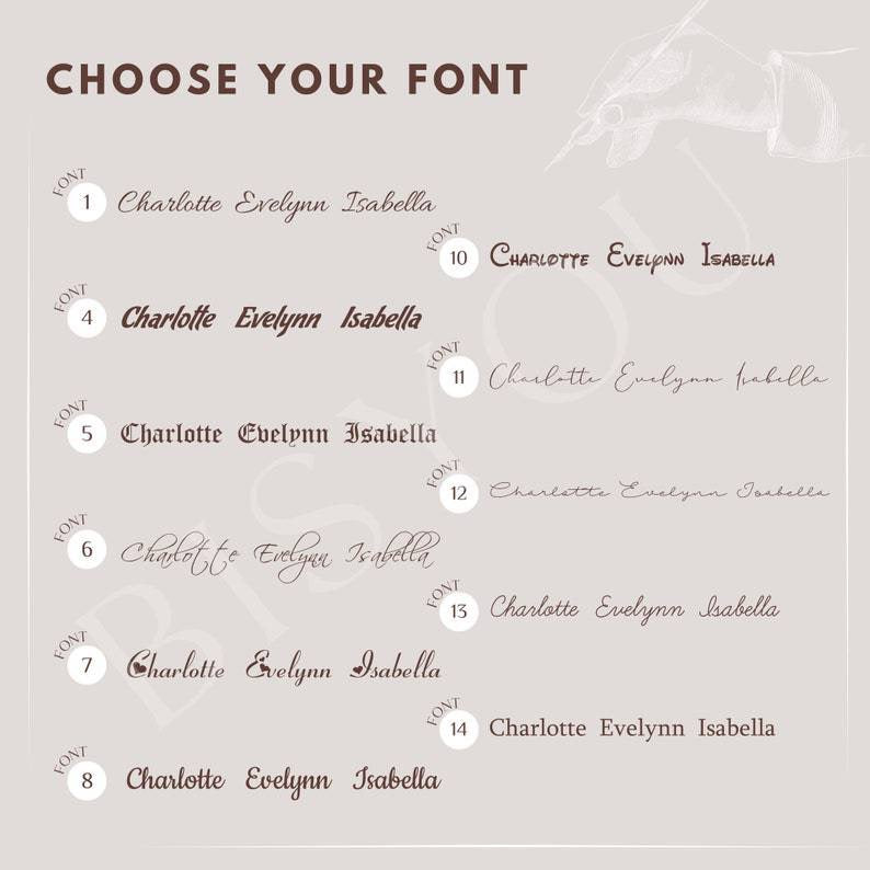 A customized name necklace stainless steel with gold plating