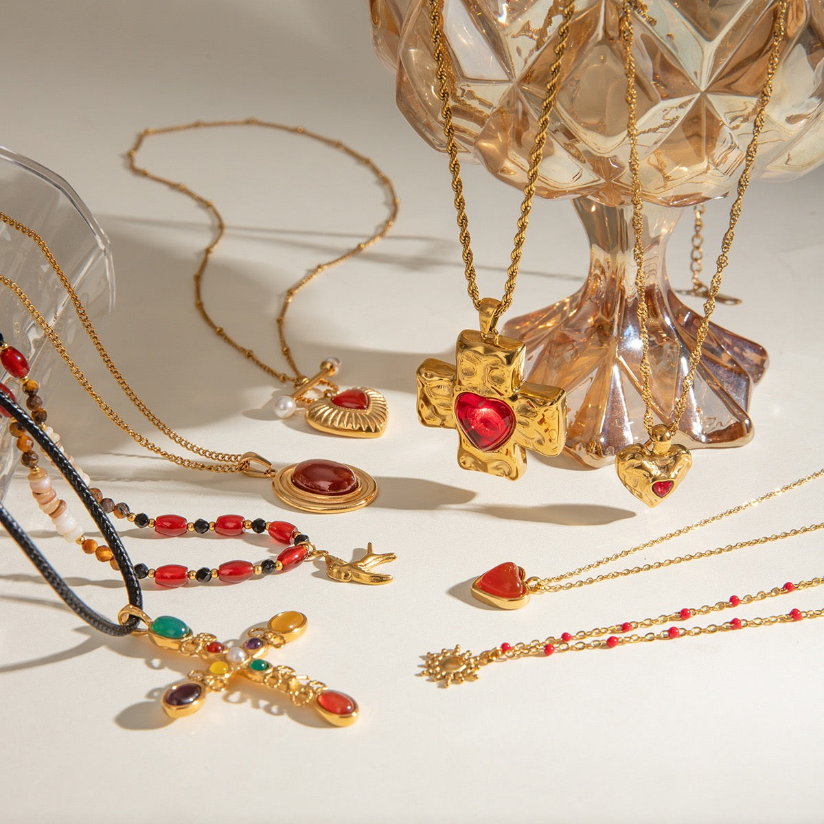 Red heart collection