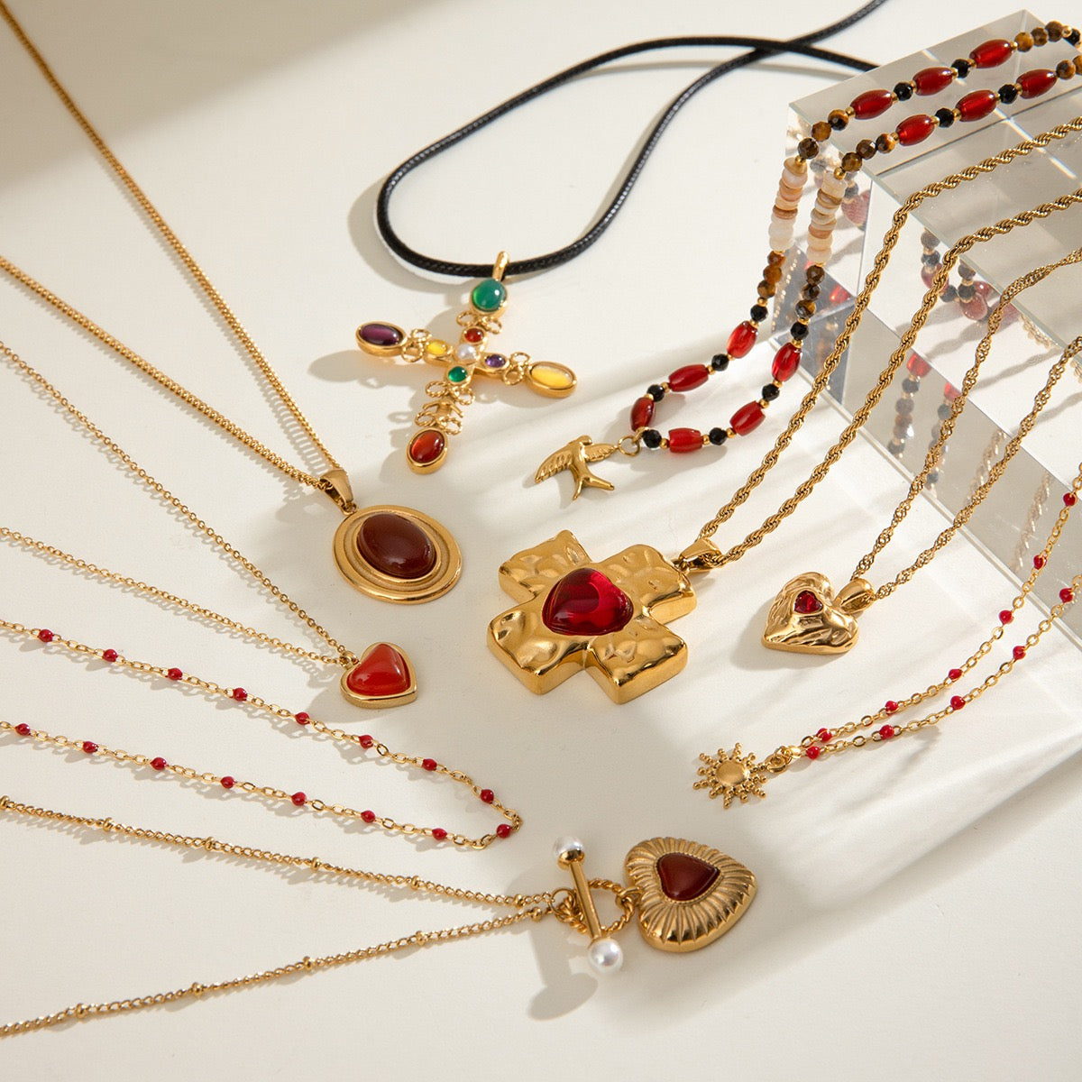 Red heart collection