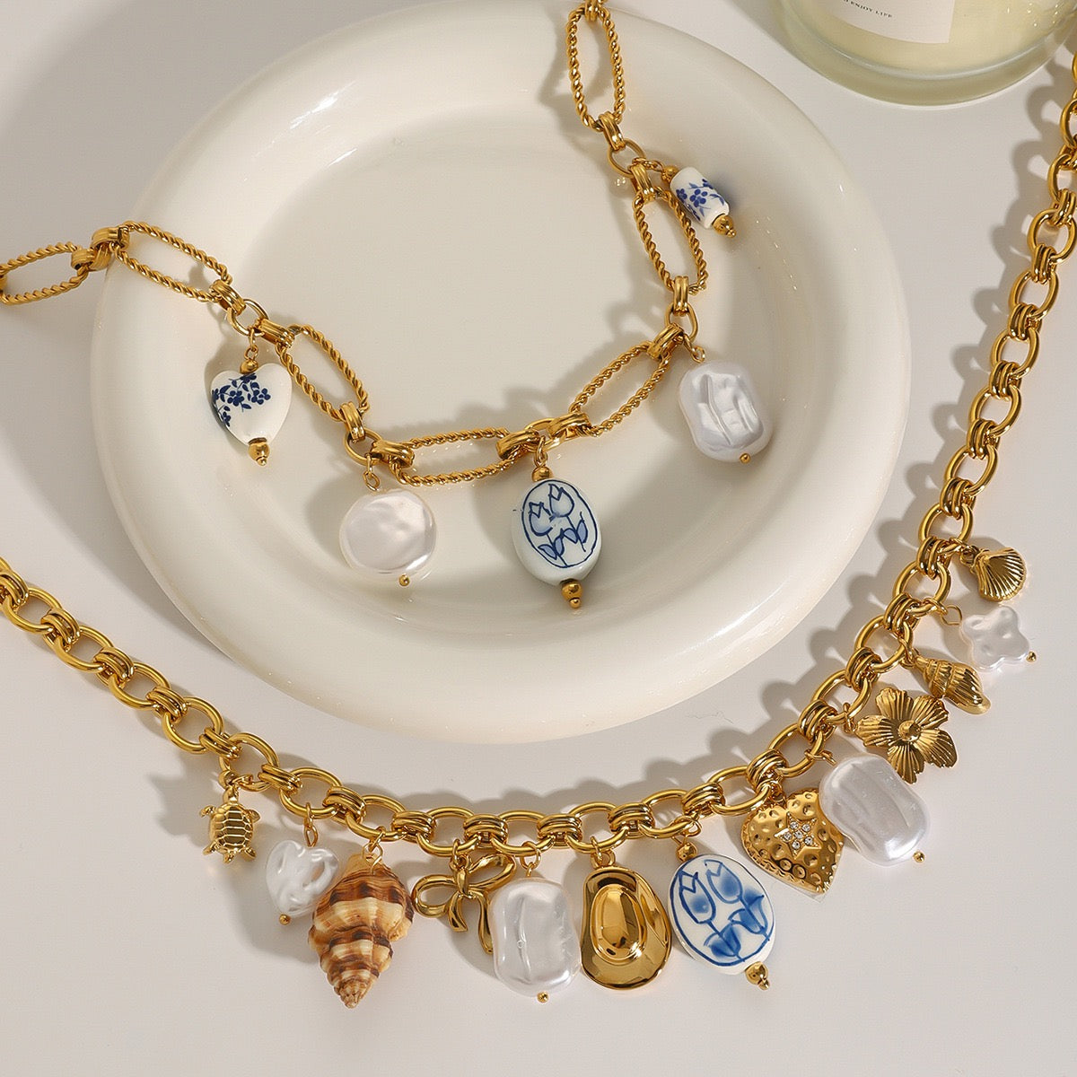 Bondi Hope summer charm necklace