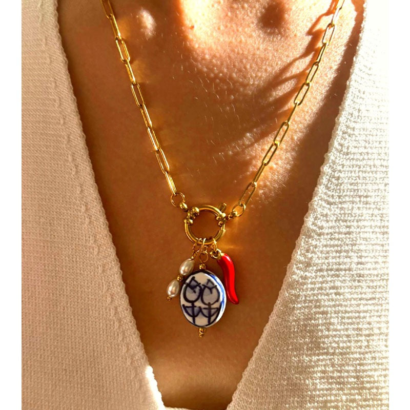 Charm chains necklace