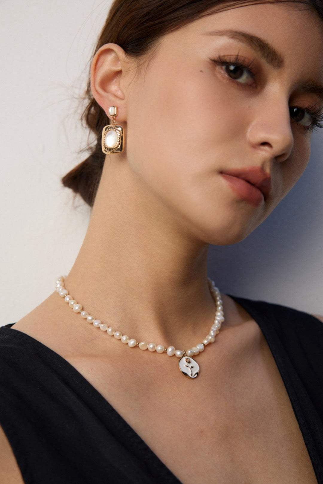 Mother of Pearl earrings