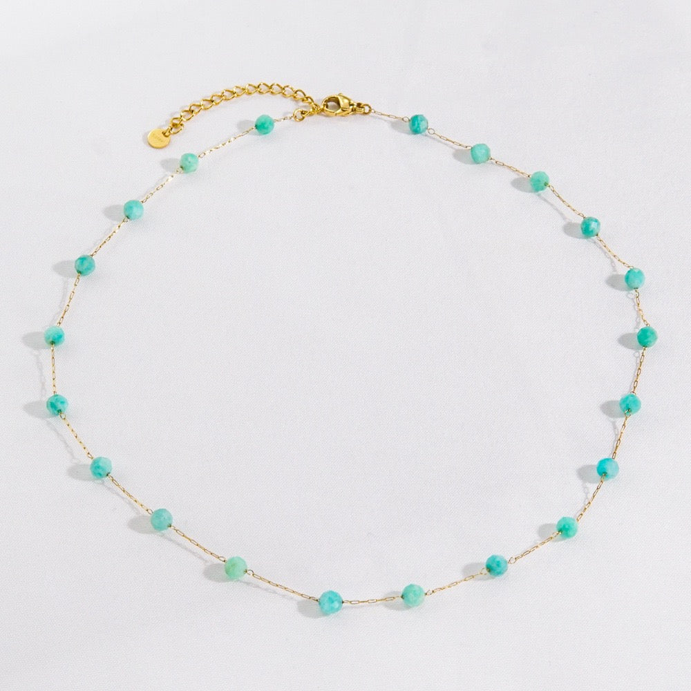 Blue Amazon stone set