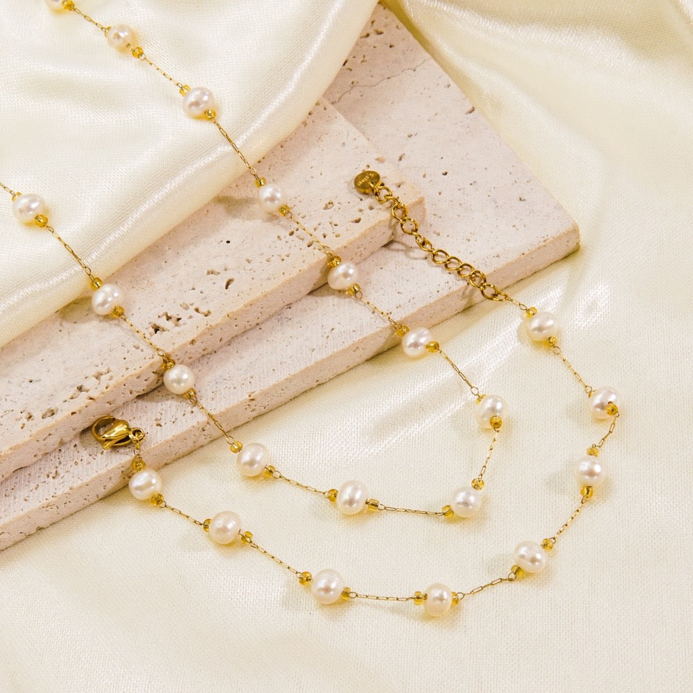 Freshwater pearls set