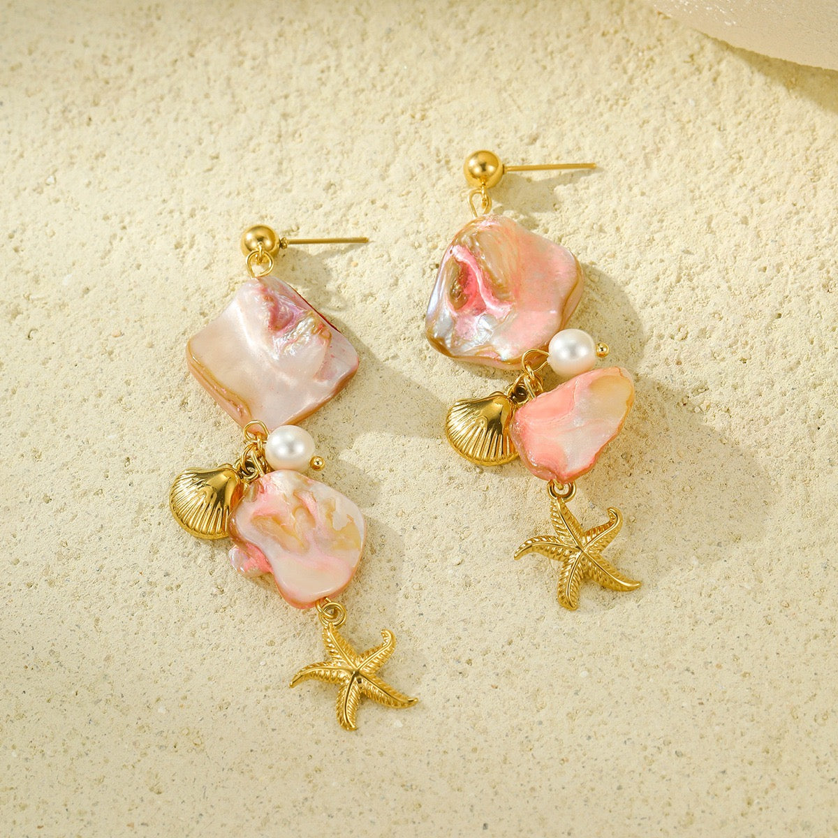 Natural Shell earrings