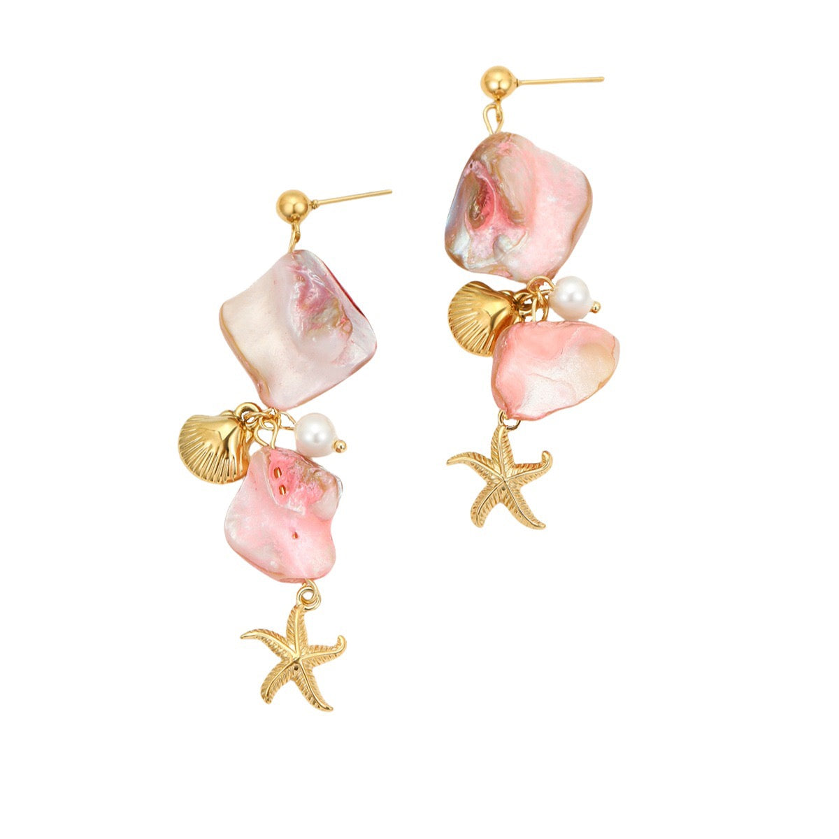 Natural Shell earrings