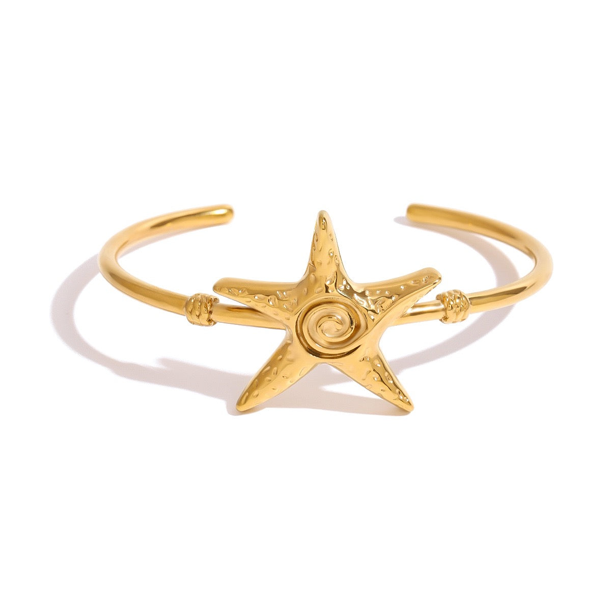 Bondi Lucia swirl starfish bangle