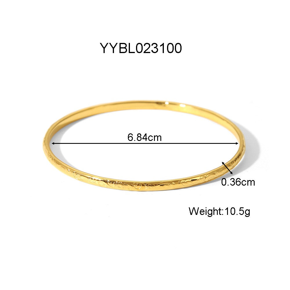 Adabana hoop bangles