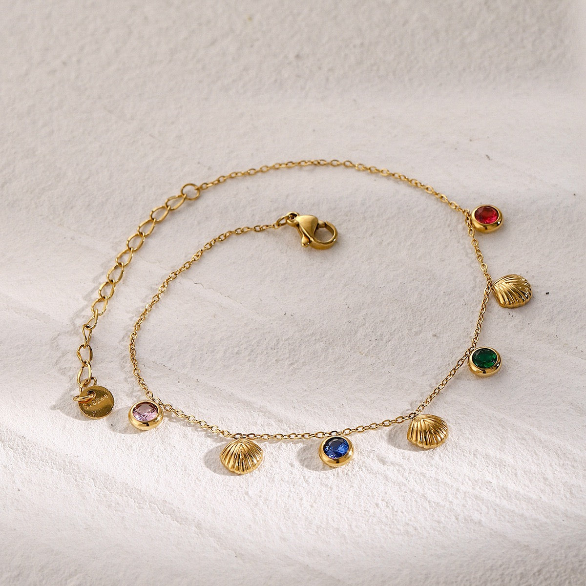 Bondi rainy summer anklets