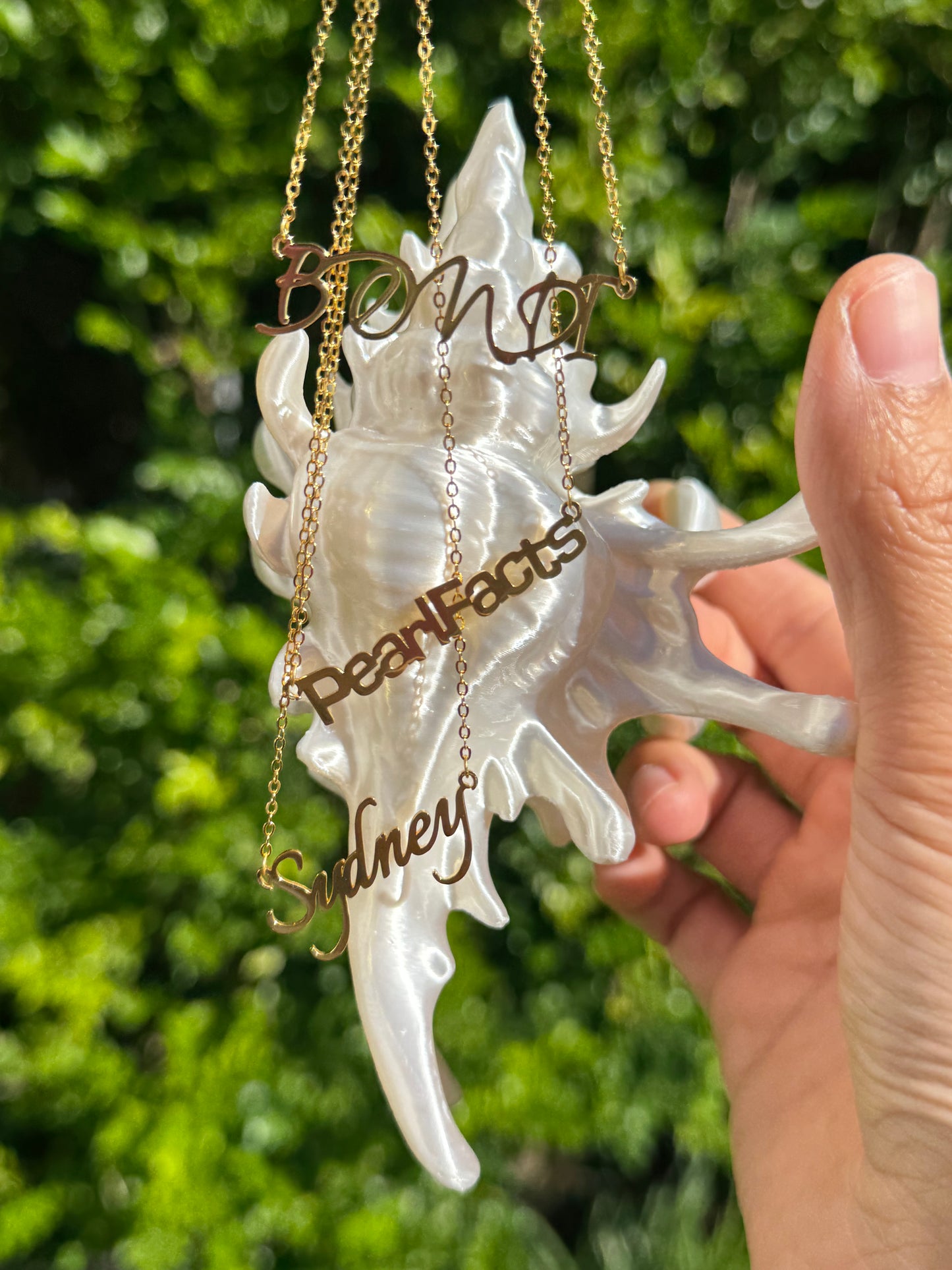 Sound of the ocean hair clips