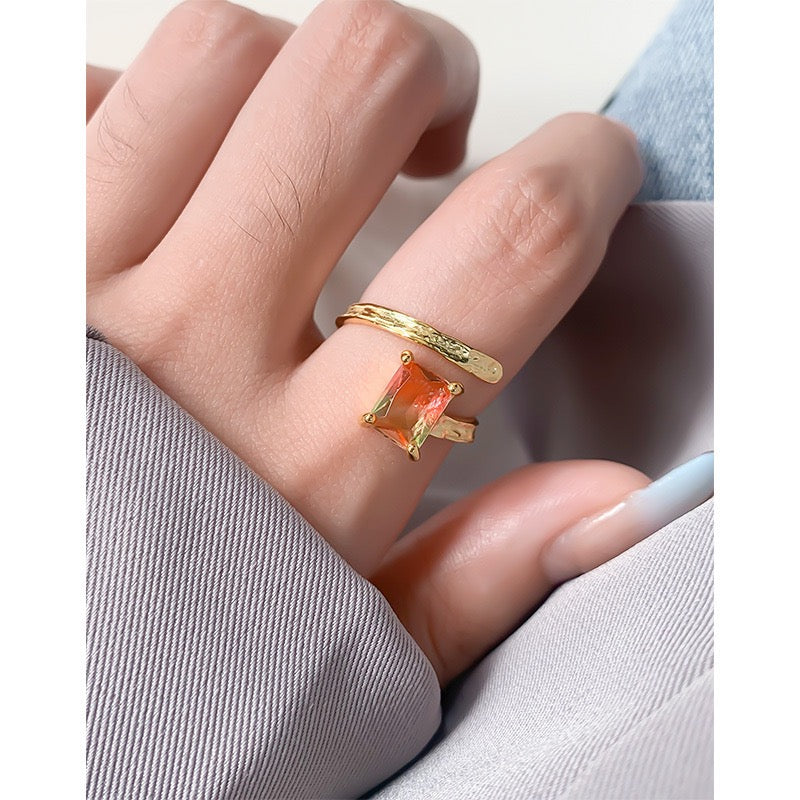 My awesome summer champagne ring