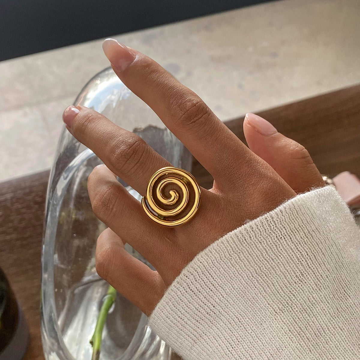 Billia Sea swirl rings