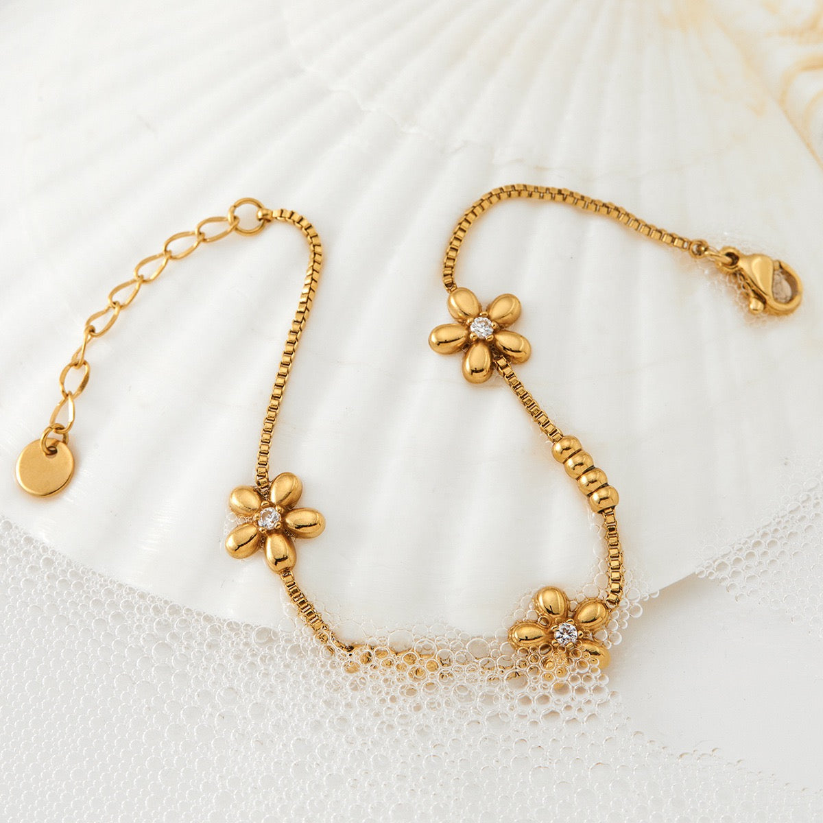 Flower bracelet
