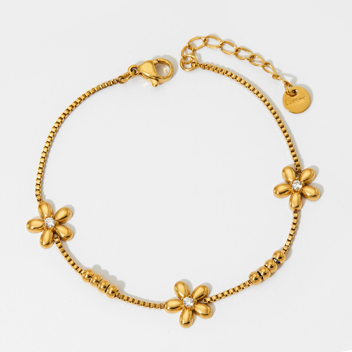 Flower bracelet