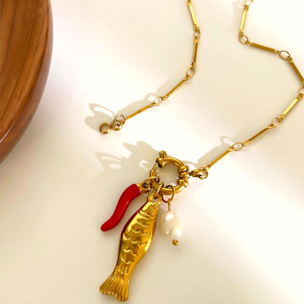 Red coral fish collections