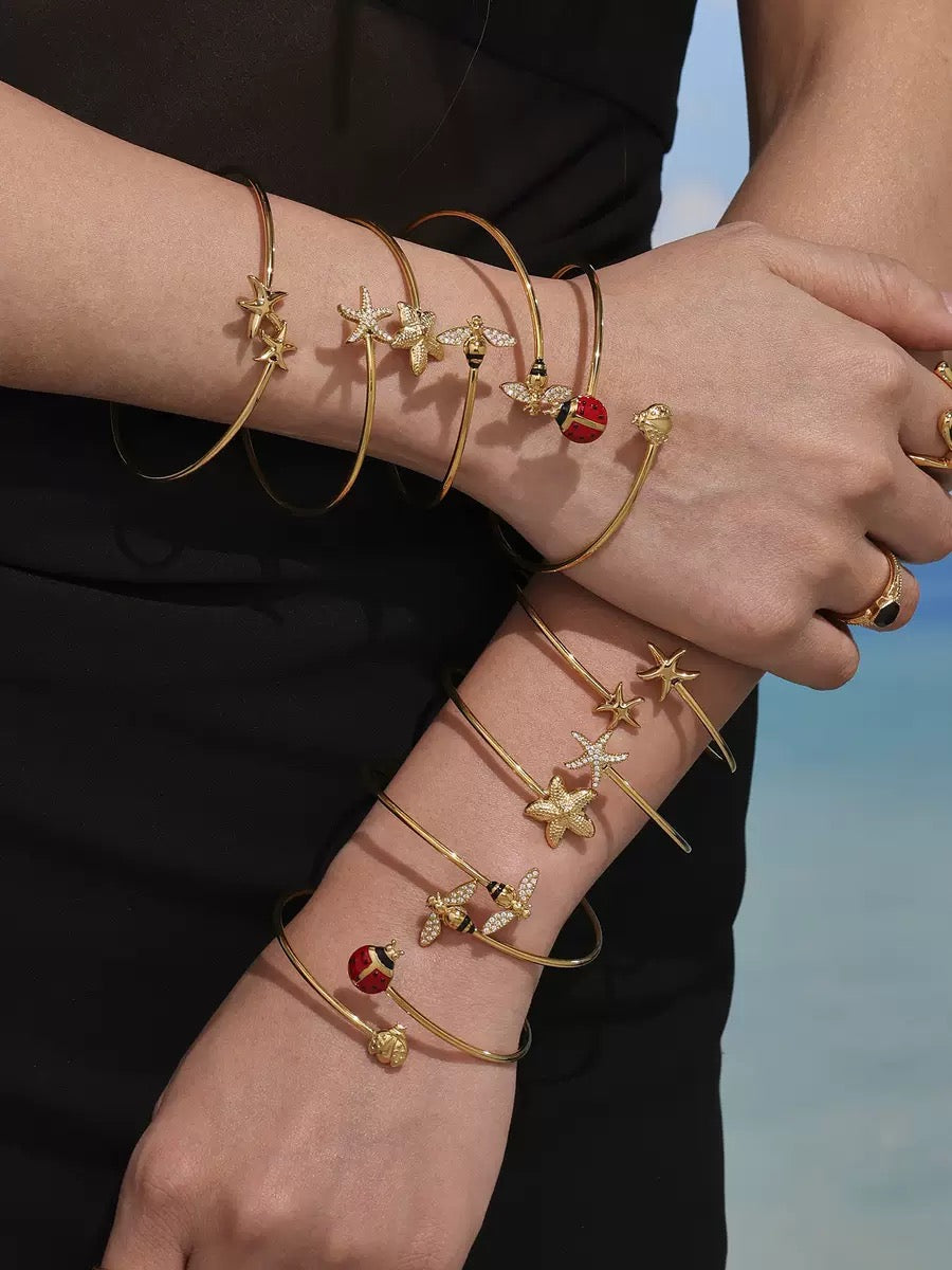 Astra starfish bangle