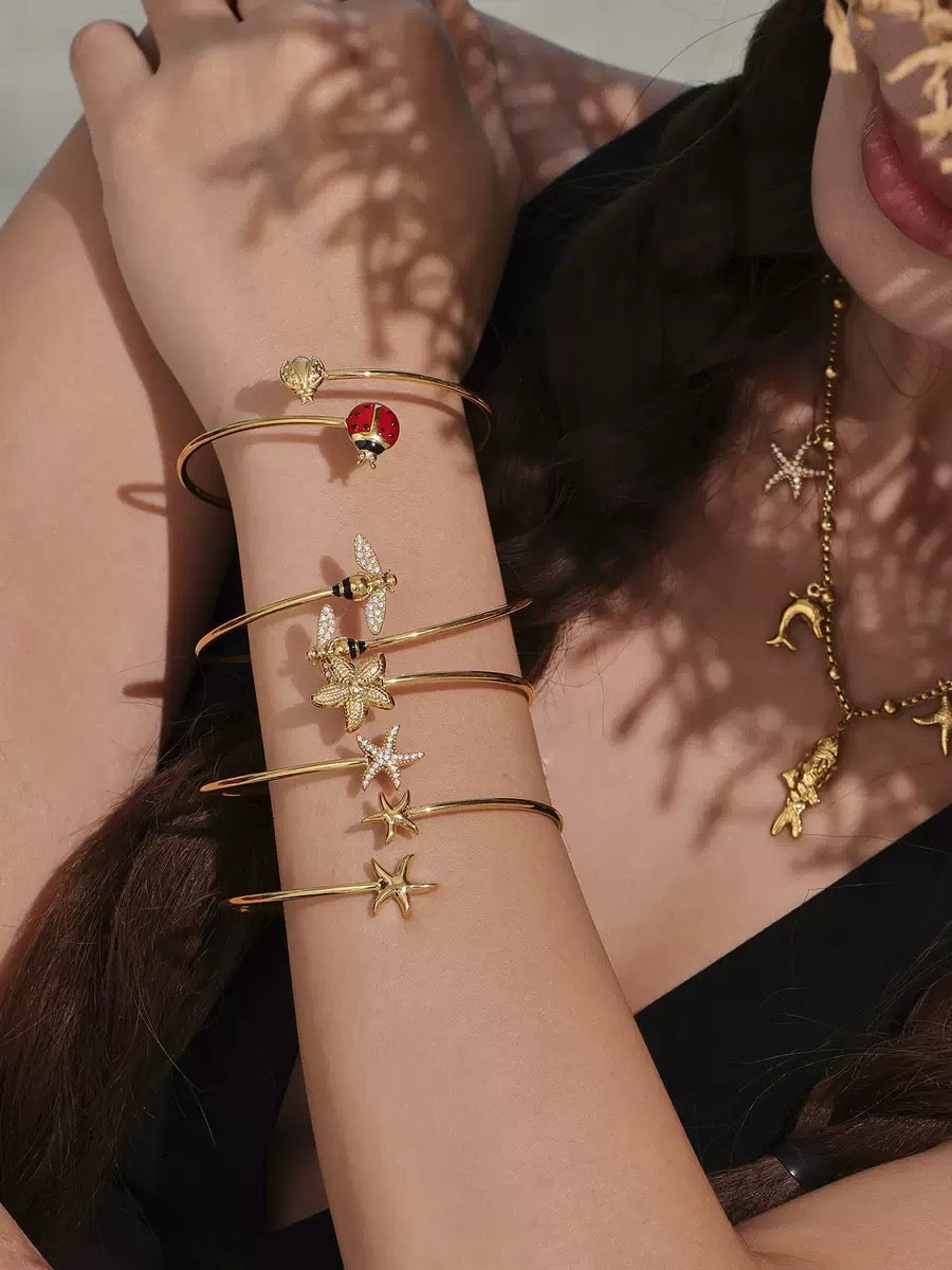 Astra starfish bangle