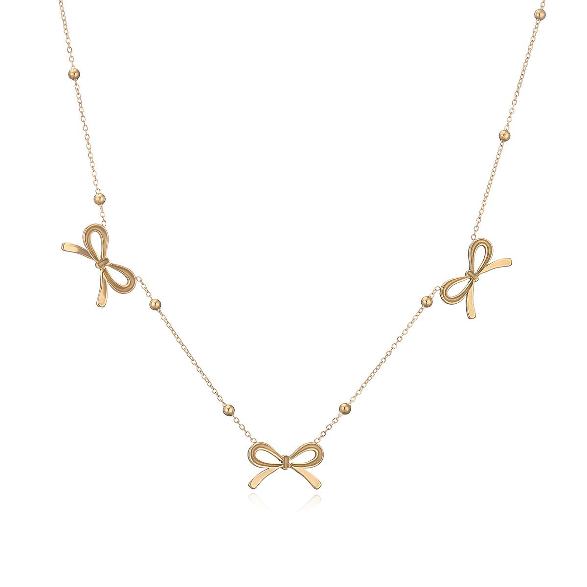 Bowly bow necklaces