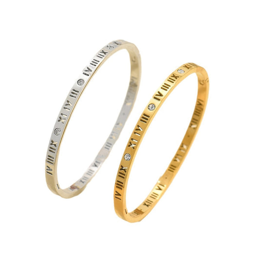 Roma number bangle