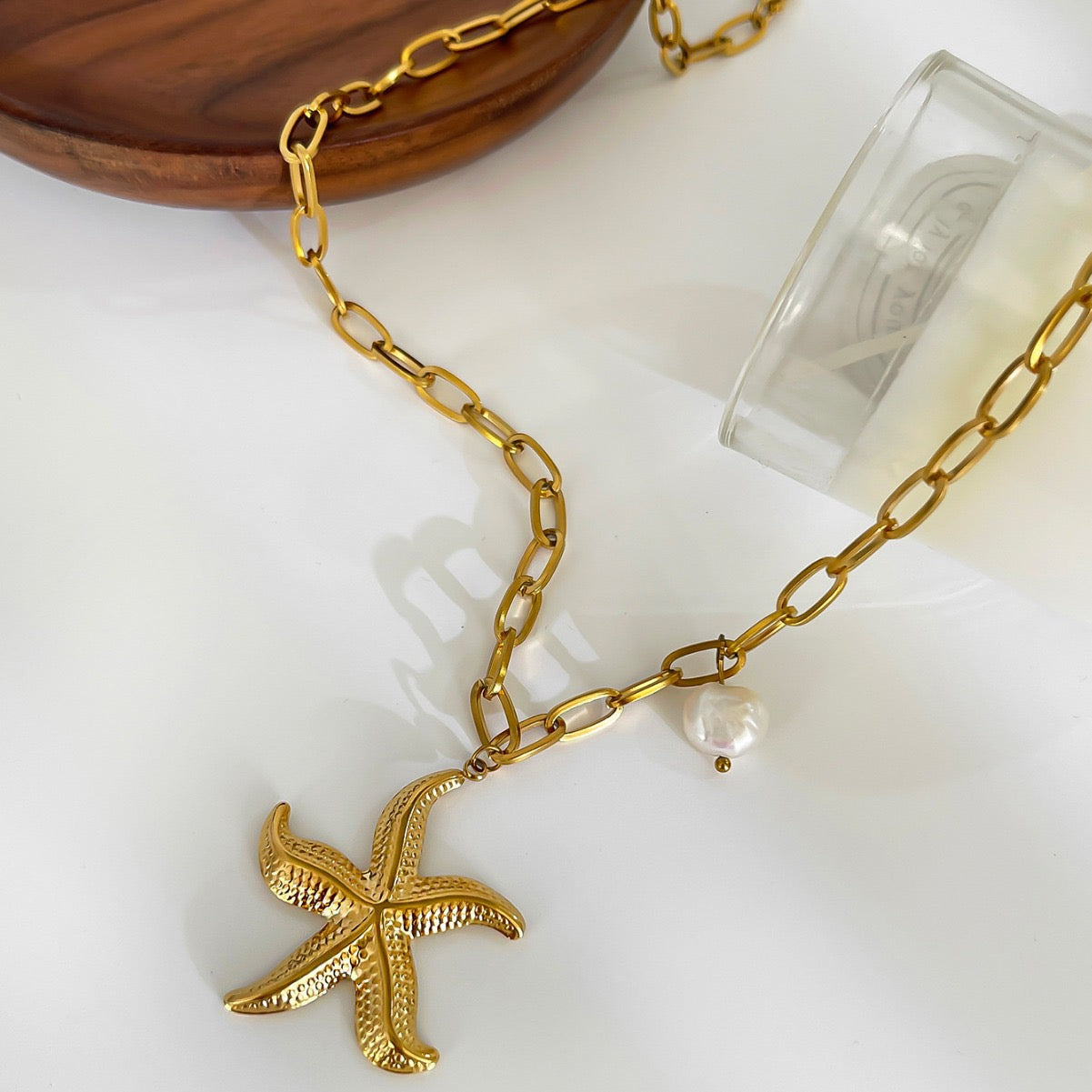 Stella seastar necklace