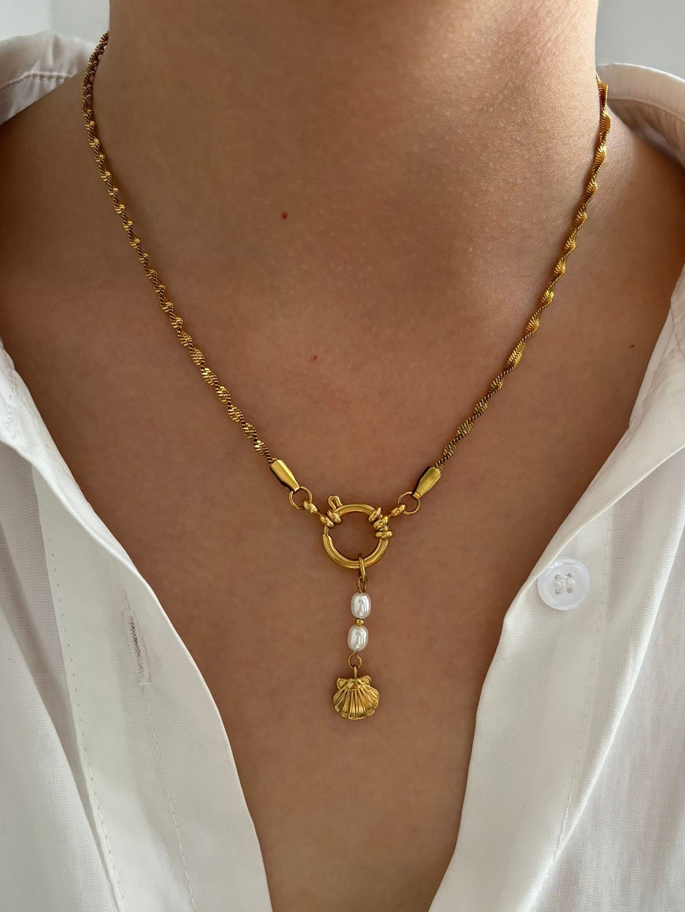 Danny diy charm necklace