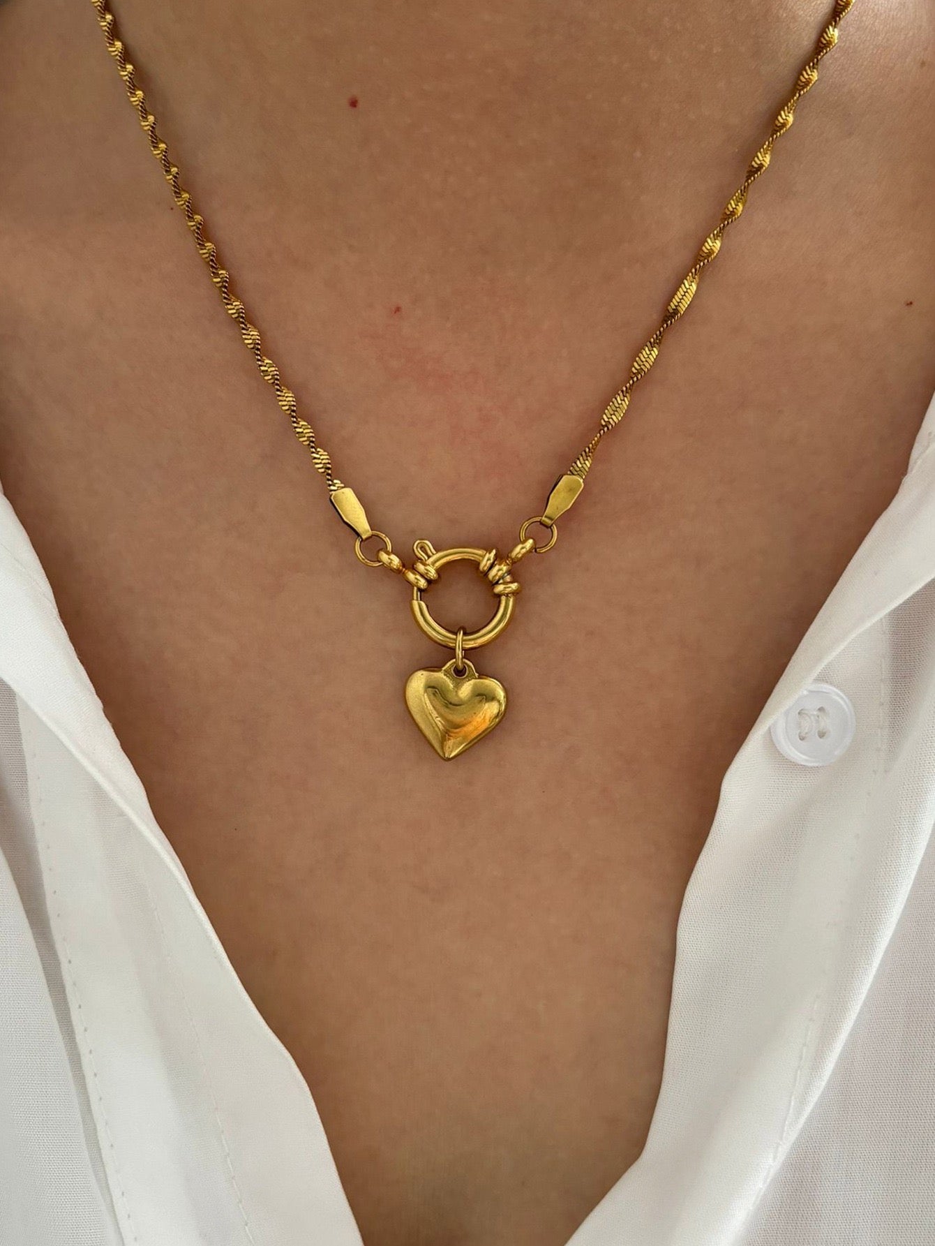 Danny diy charm necklace