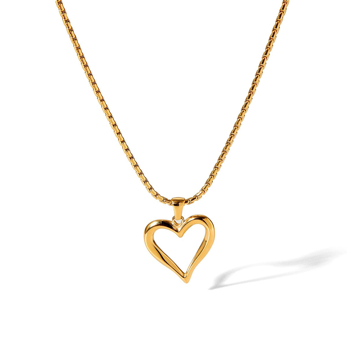 Love heart pendant necklace