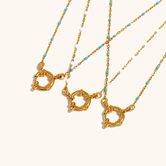 Dainty beady necklaces