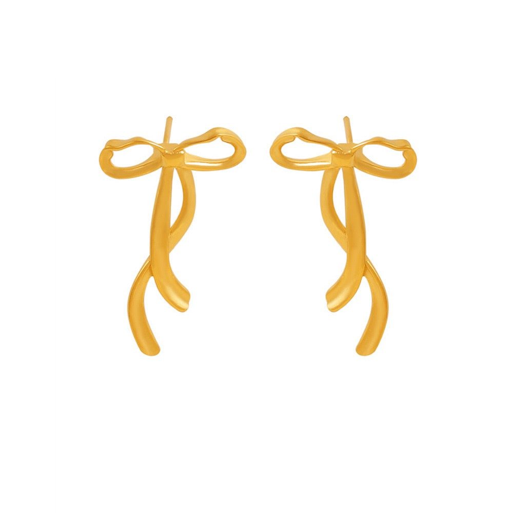 Nikitania bow earrings