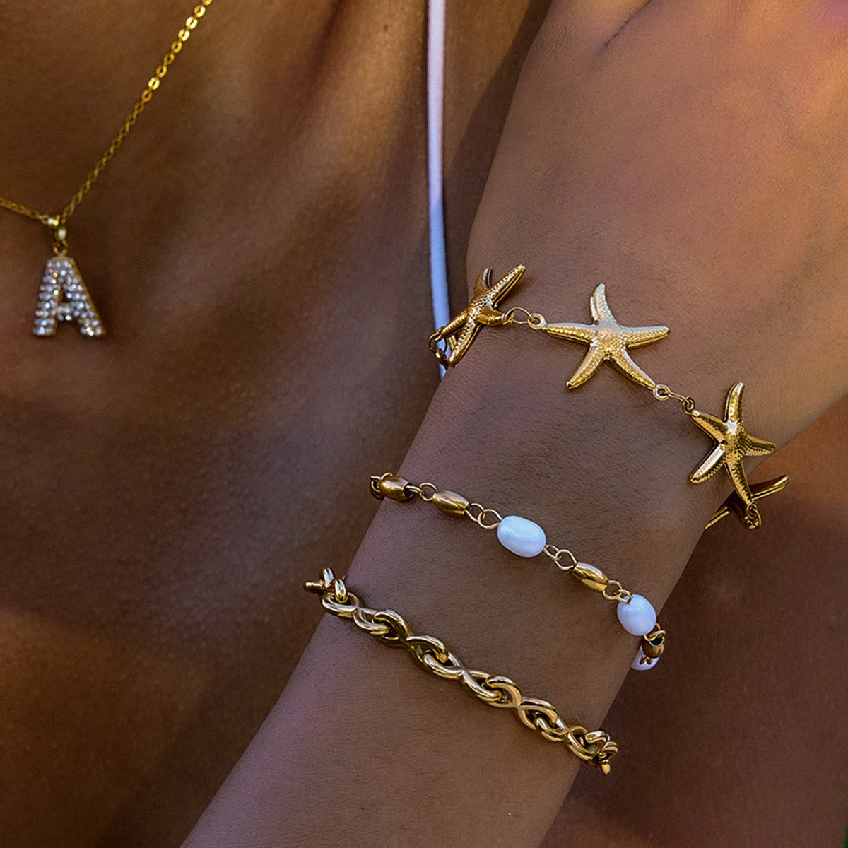 Starfish bracelet