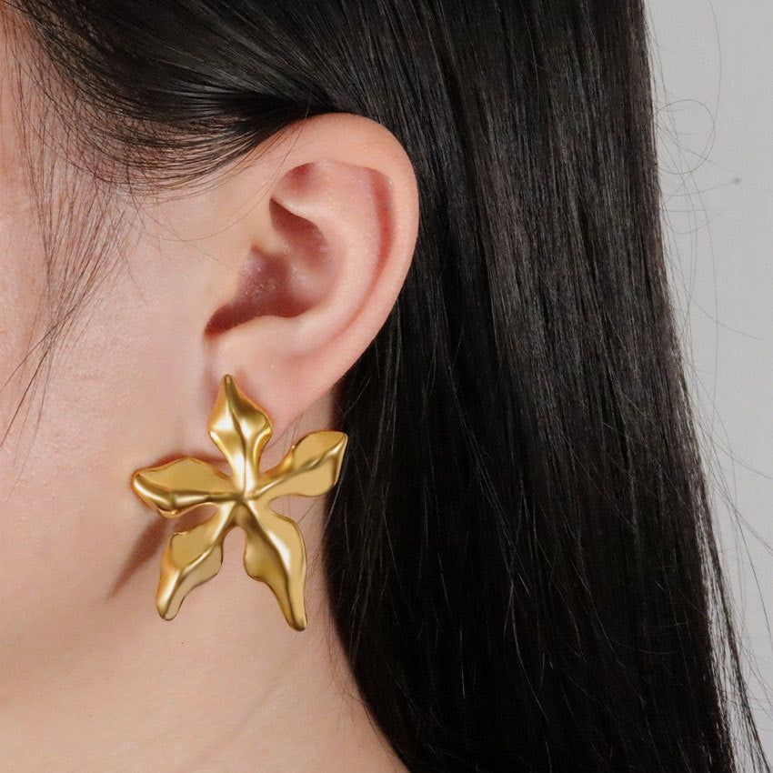 March spring flowers earrings