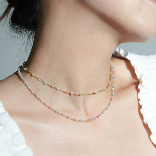 Dainty beady necklace