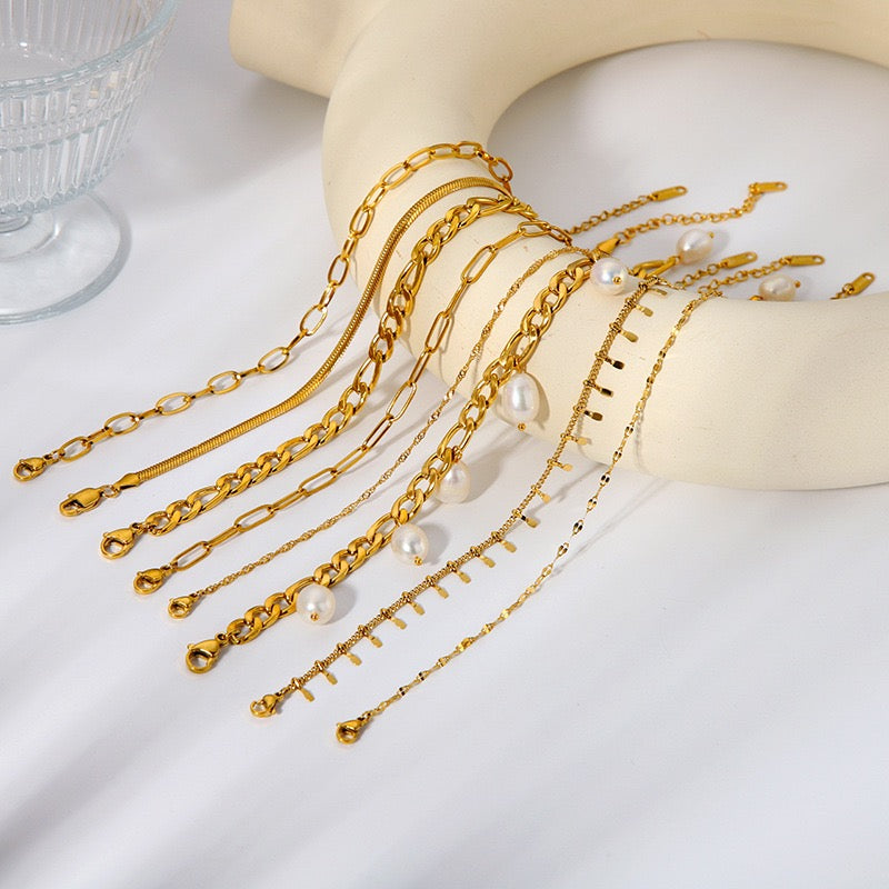 Taliah Beach anklets