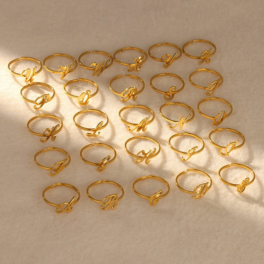 Alphabet rings