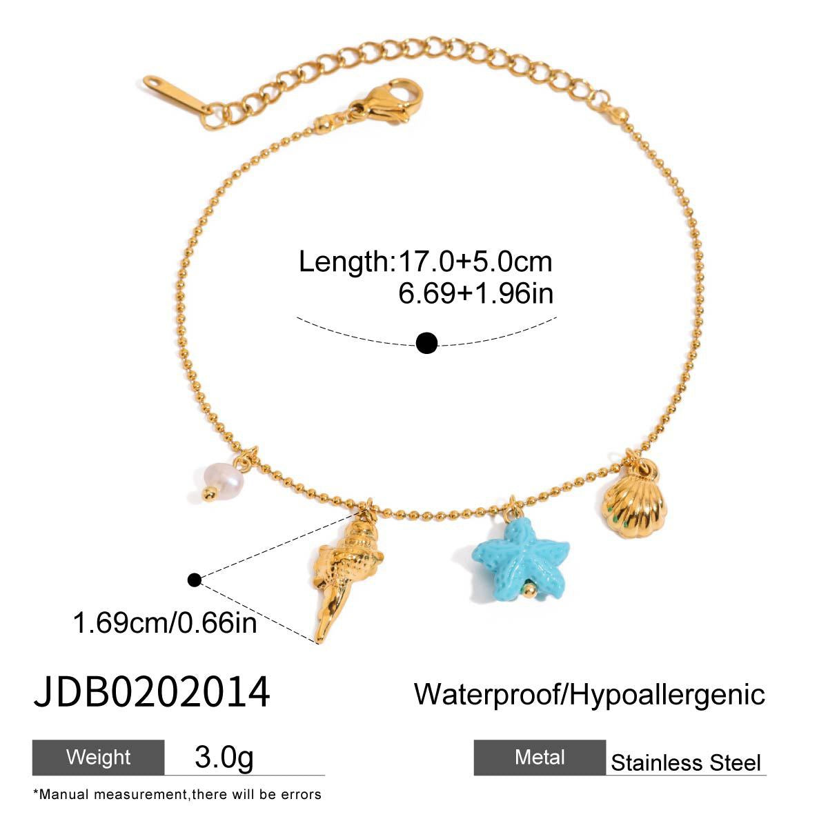 Summer charm bracelet