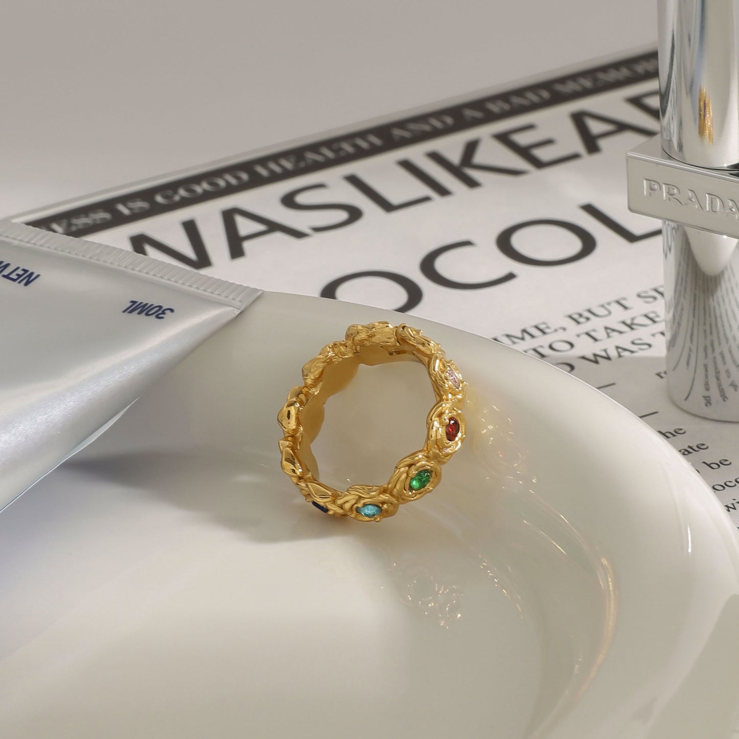 My daydream flower ring