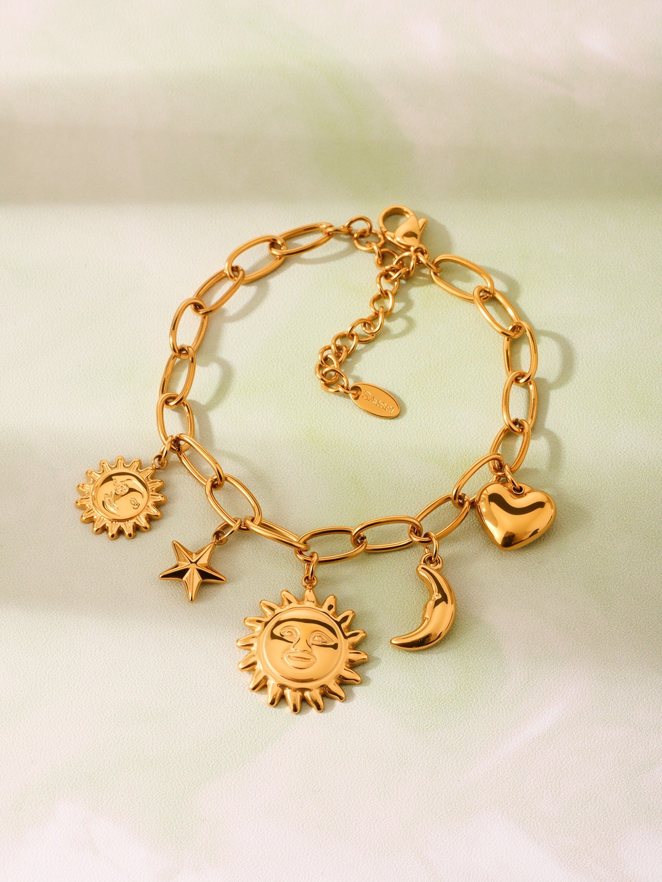 Sun charm bracelet/anklet