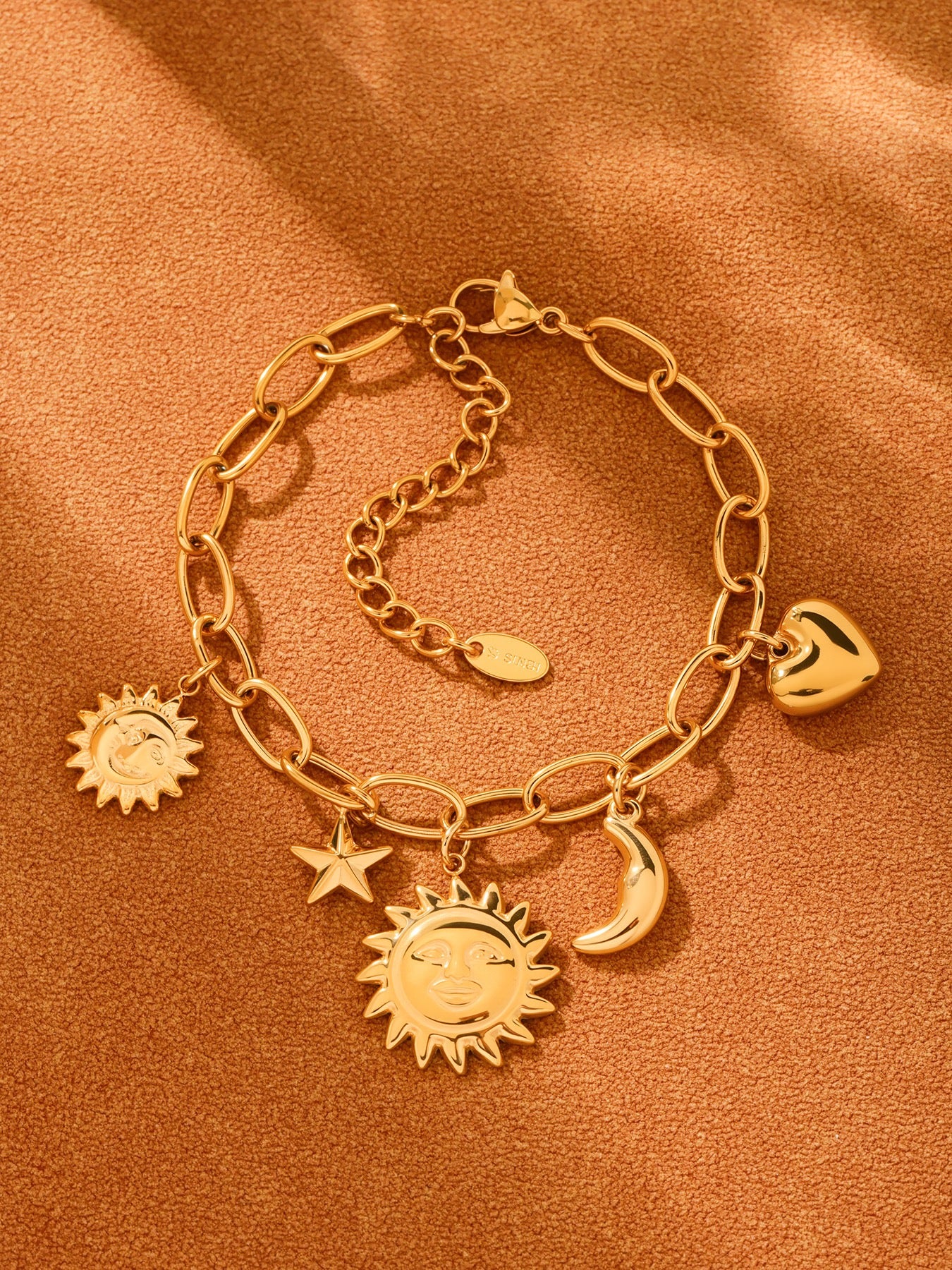 Sun charm bracelet/anklet
