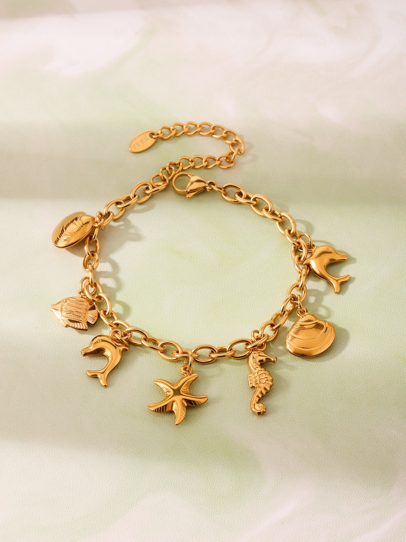 Ocean creatures charm bracelet/anklet