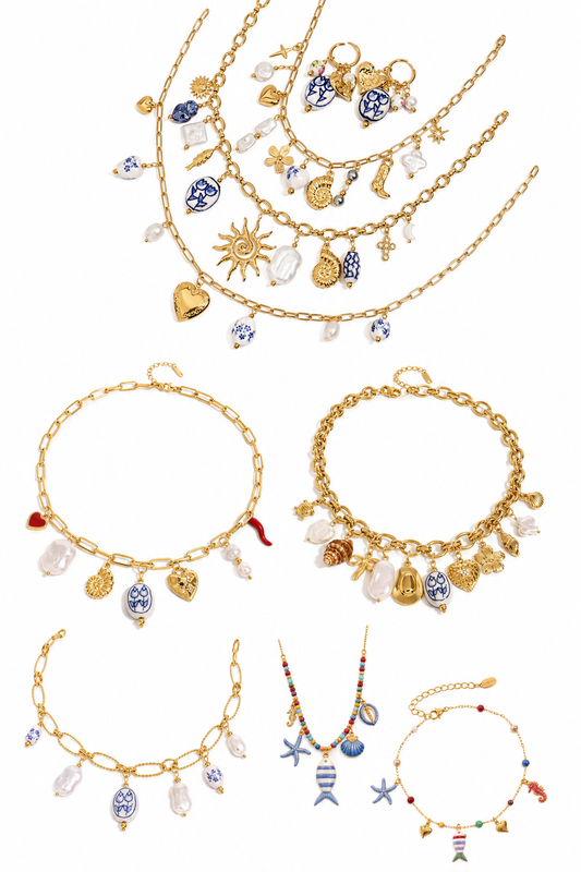 Blue Bondi sun charm collections