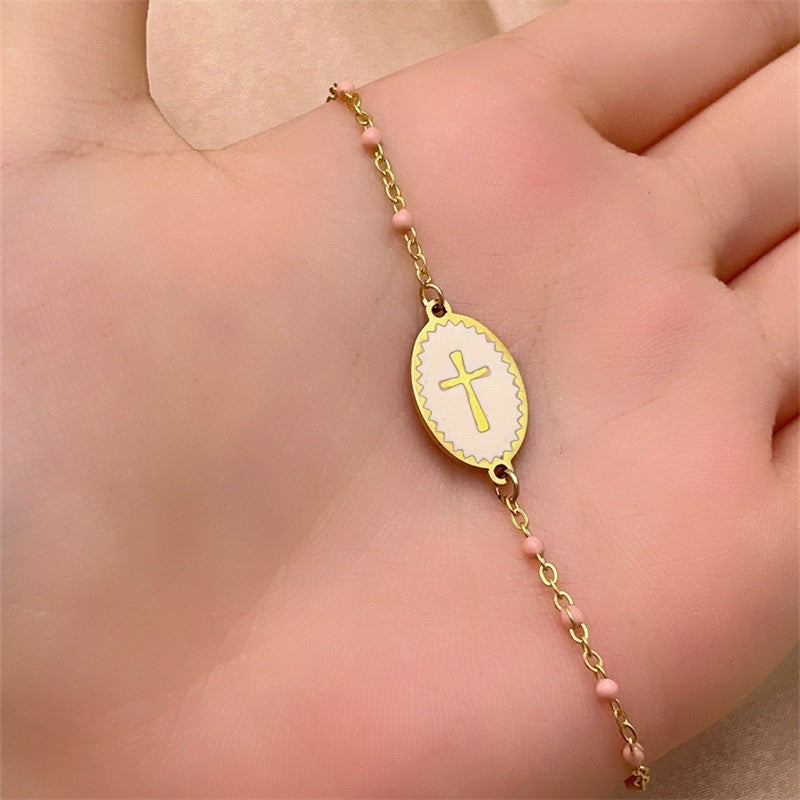 Cross bracelet