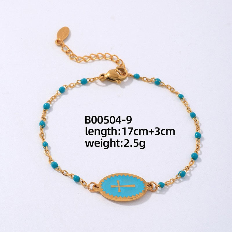 Cross bracelet