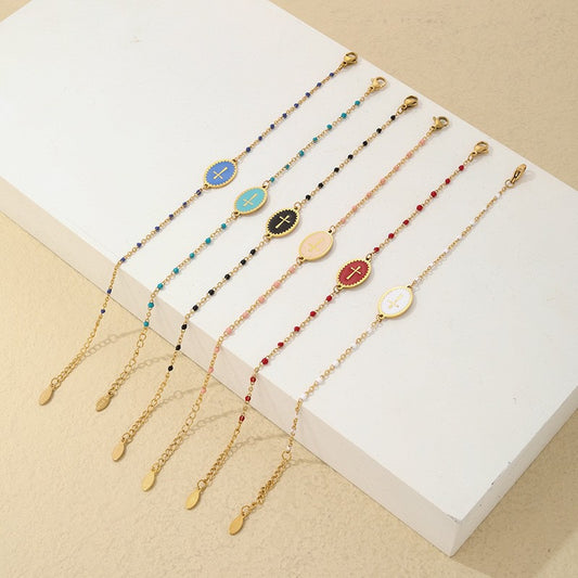 Cross bracelet