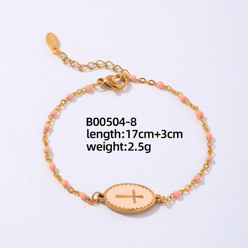 Cross bracelet