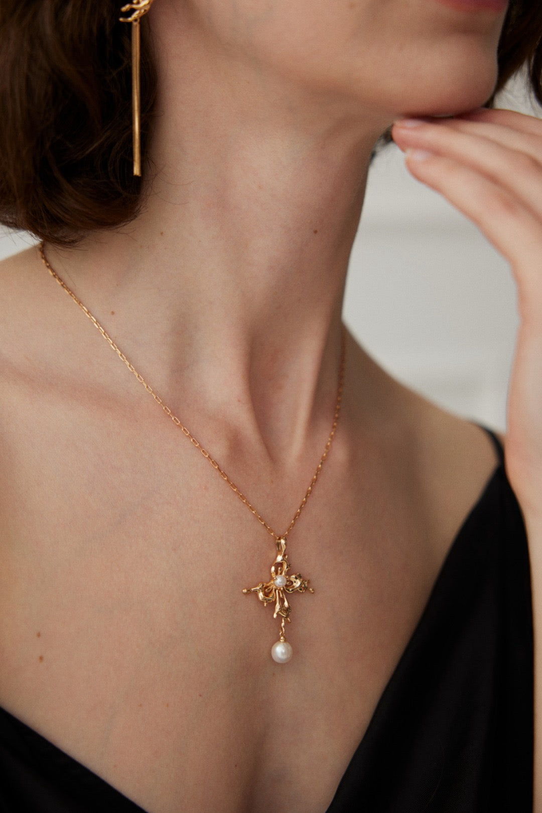 Sergio Butterfly Pearl set