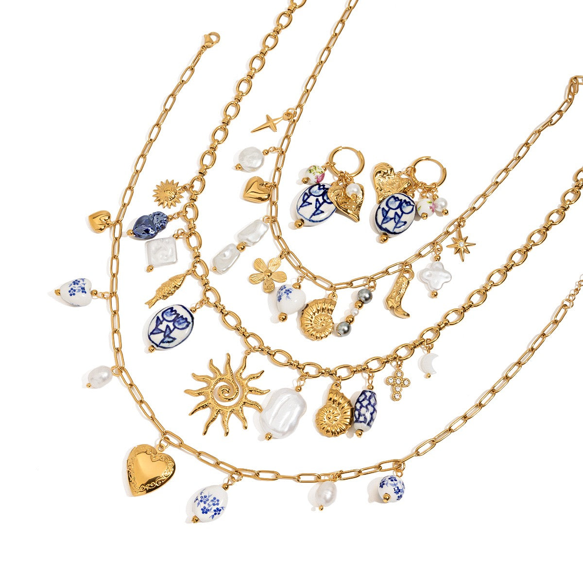 Blue Bondi sun charm collections